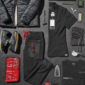 *ISO* figs Star Wars scrubs dark side